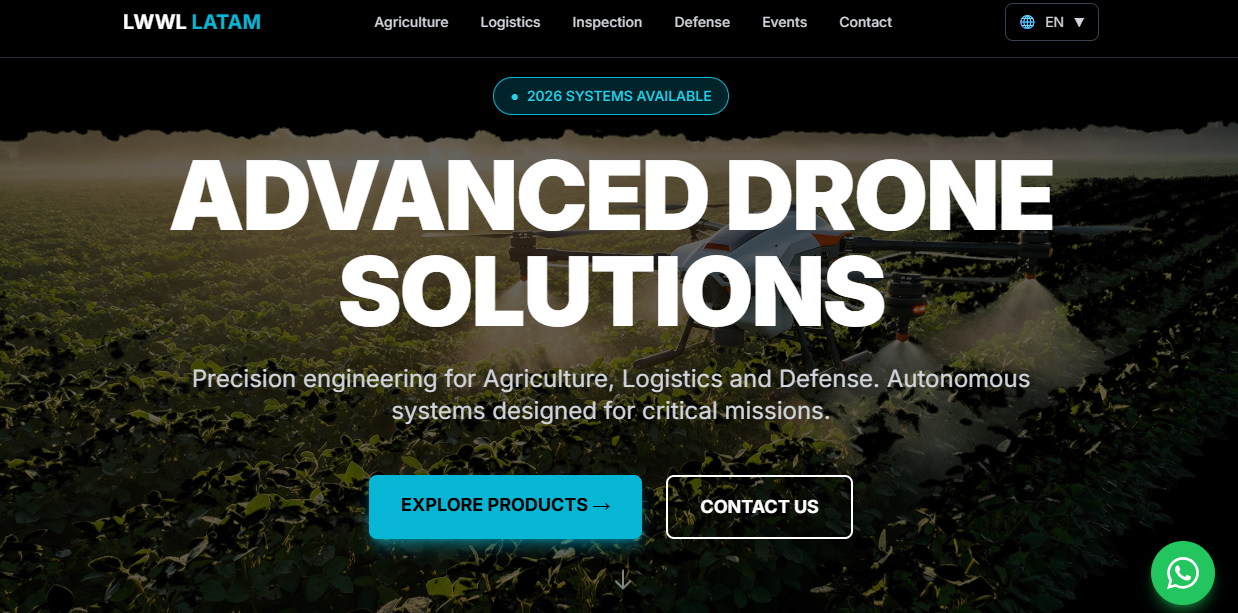 LWWL LATAM — print da homepage